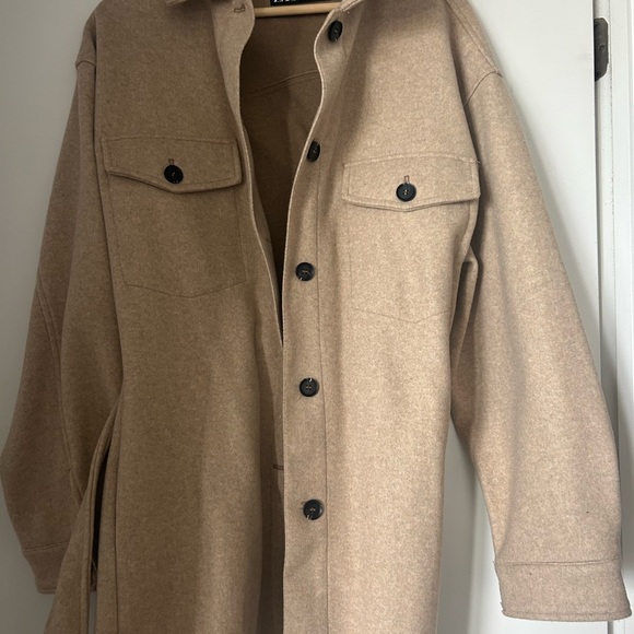 Zara Belted Shacket - Picture 6 of 6